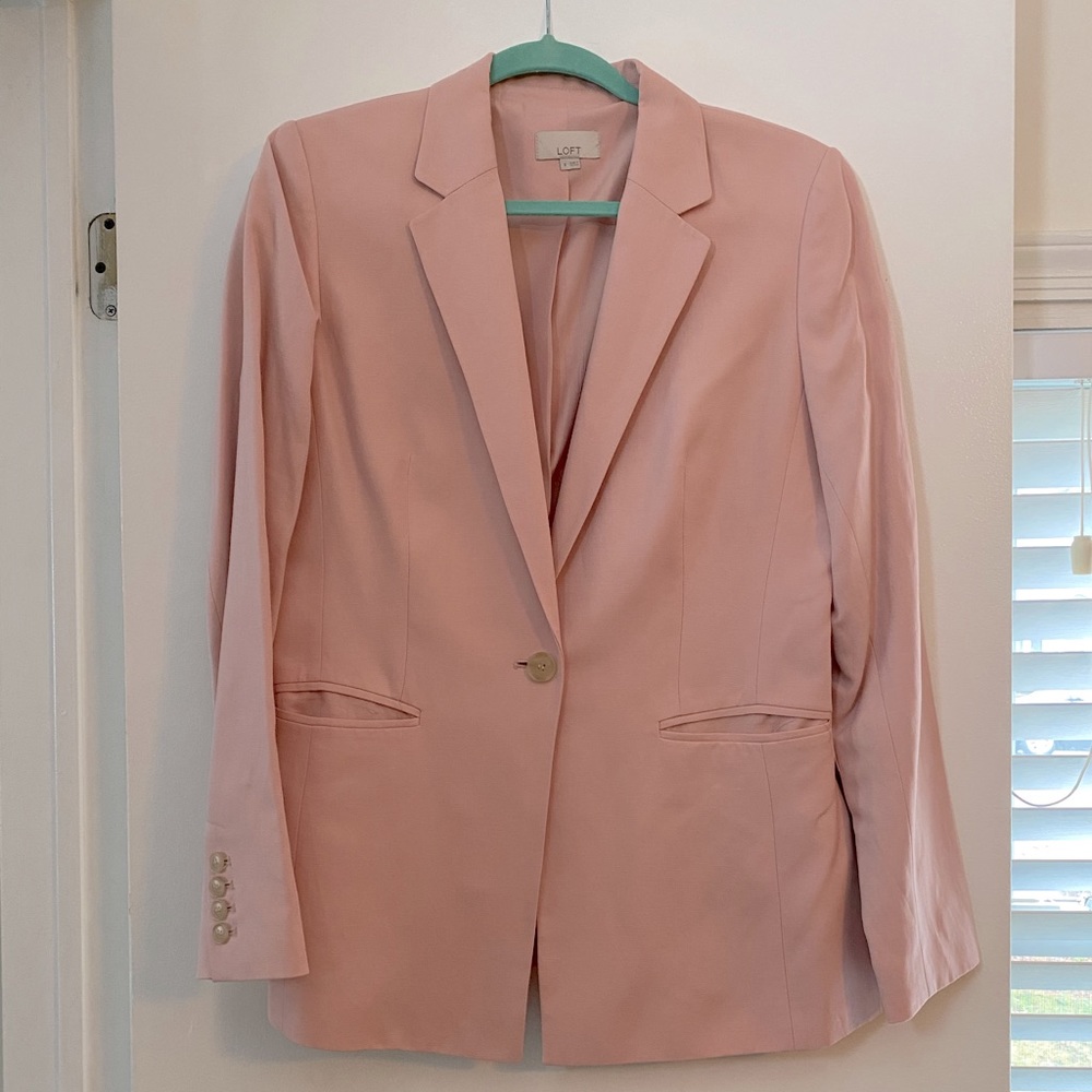 The Loft Pink Blazer